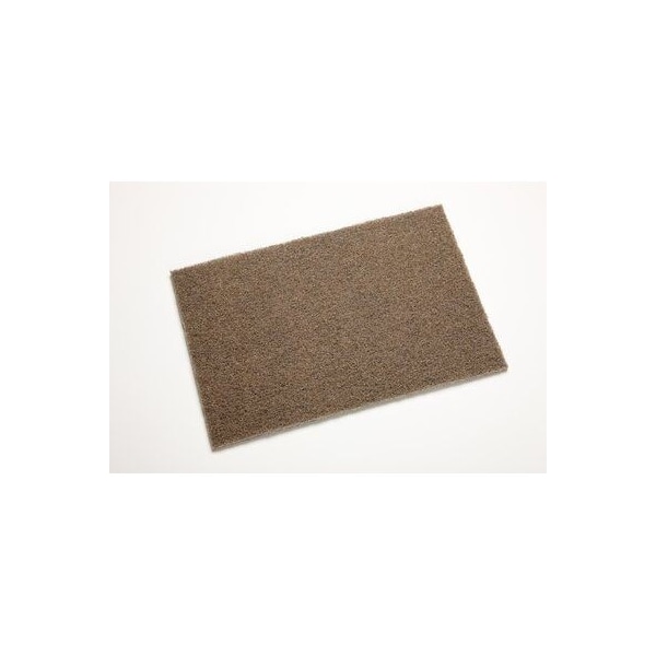 3M Heavy Duty Hand Pad, 7440B, M Grit, Tan, 6"X9" 48011-18451 - main